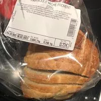 Mängden socker i Pain bouche miche froment