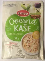 Mängden socker i Ovesná kaše s jablky a skořicí
