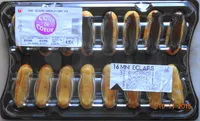 Mängden socker i Mini éclairs, chocolat/café - Coup de Coeur