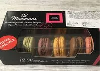 Mängden socker i 12 macarons