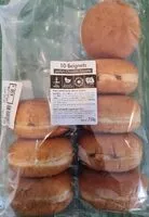 Mängden socker i Beignets au chocolat et noisette