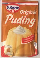 Mängden socker i Puding mandle