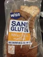 Mängden socker i Pain aux céréales sans gluten