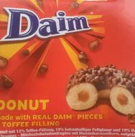 Mängden socker i Donut daim