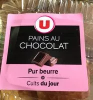 Mängden socker i Pains au chocolat pur beurre selection U
