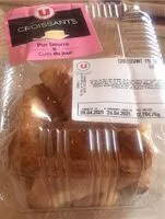 Mängden socker i Croissant au beurre