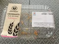 Mängden socker i Croissants pur beurre