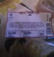 Mängden socker i Pain épeautre bio