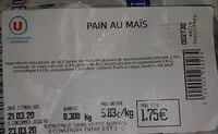Mängden socker i Pain au Mais
