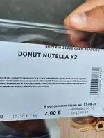 Mängden socker i Donut nutella