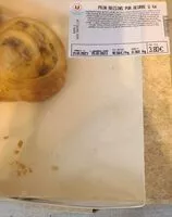 Mängden socker i Pains raisins pur beurre