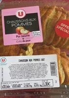 Mängden socker i Chaussons aux pommes U x2