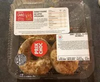 Mängden socker i Donut fourré au lotis speculoos