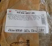 Mängden socker i Pain buche complet