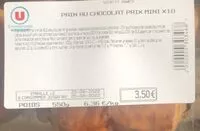 Mängden socker i Pain au chocolat prix mini x10