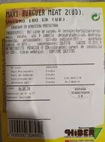 Mängden socker i Maxi Burguer Meat 2 (UD)