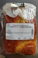 Mängden socker i Brioche Tressée Hyper U