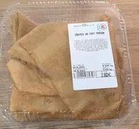 Mängden socker i Crêpes fait maison