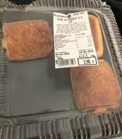 Mängden socker i Pain aux chocokat