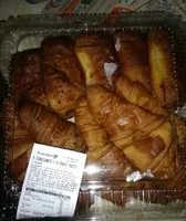 Mängden socker i 5 croissant + 5 pains choco