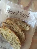 Mängden socker i Pain Pavé au muesli