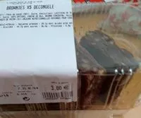 Mängden socker i Brownies x5 décongelés