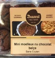 Mängden socker i Mini moelleux au chocolat belge sans gluten