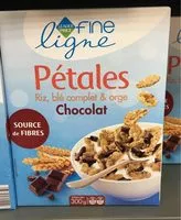 Mängden socker i Pétales chocolat