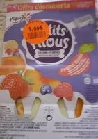 Mängden socker i Petits filous