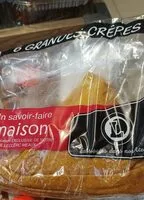 Mängden socker i 6 grandes crêpes maison