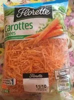 Mängden socker i Carottes rapees