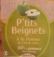 Mängden socker i P’tits Beignets à la Pomme