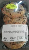Mängden socker i Cookies pépites chocolat