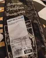 Mängden socker i Baguette tradition française