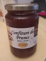 Mängden socker i Confiture de prunes