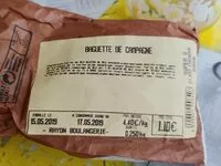 Mängden socker i Baguette de campagne