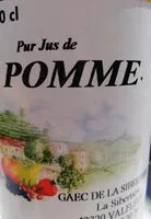 Mängden socker i Pur jus de pomme