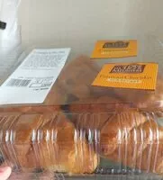 Mängden socker i 5 Croissants - 5 Pains au chocolat -  (Pur beurre)