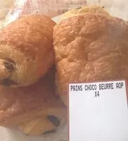 Mängden socker i Pain choco beurre