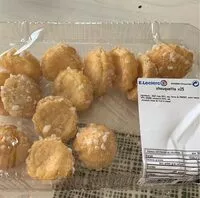 Mängden socker i Chouquette