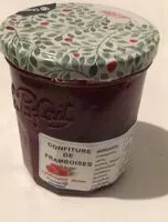 Mängden socker i confiture de framboises