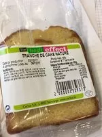 Mängden socker i Tranche de cake nature