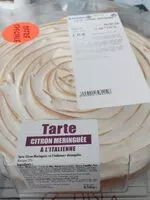 Mängden socker i Tarte au citron meringué