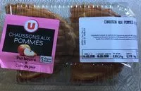 Mängden socker i Chaussons aux pommes x2
