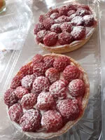 Mängden socker i Tartelette aux framboises