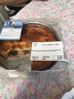 Mängden socker i far aux pruneaux U