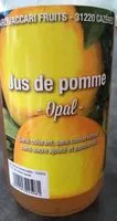 Mängden socker i Jus de pomme Opal