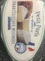 Mängden socker i Petit Paris Französischer Weichkäse