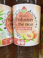 Mängden socker i Infusion de thé noir - Saveur Pêche