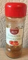 Mängden socker i Tomaten Gewürzsalz